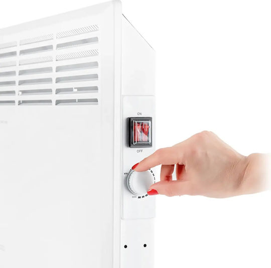 Boden-Konvektorheizung 2500W 89x49cm Weiß