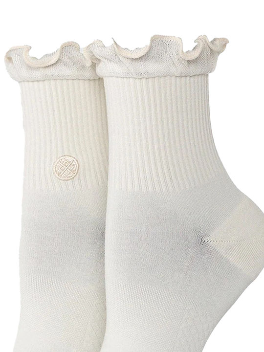 Stance Icon Sports Socks Beige 1 Pair