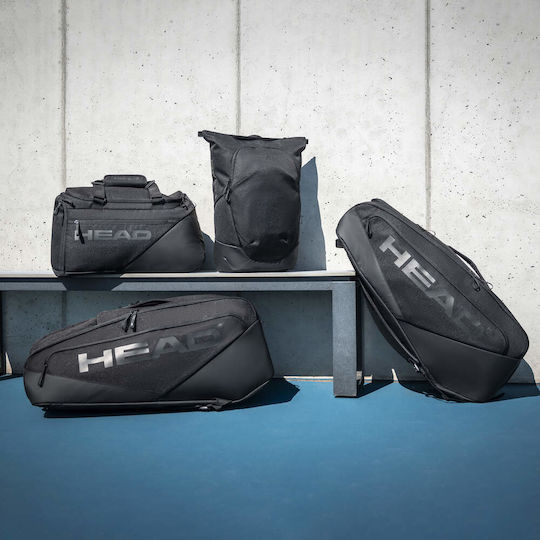Head Pro X Τσάντα Ώμου / Χειρός Τένις 9 Ρακετών Μαύρη