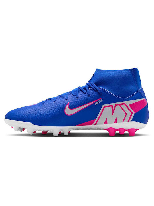 Nike Mercurial AG Футболни Обувки с Бутони Сини