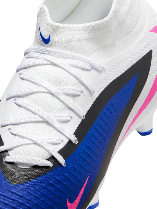 Nike Phantom Ποδοσφαιρικά Παπούτσια με Τάπες Μπλε
