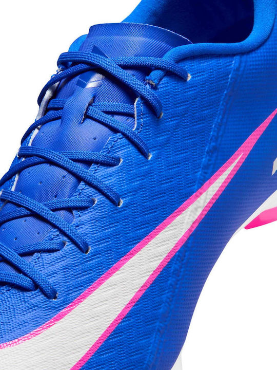 Nike Mercurial Football Shoes with Cleats FG/MG Blue