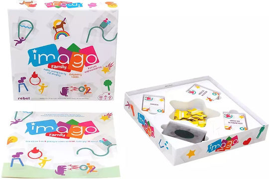 Board Game Imago Family for 3-8 Players 8+ Years Old (PL) Rebel