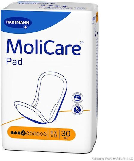 Hartmann Molicare Pads Maxi Unisex Incontinence Pad Normal Flow 4 Drops 30pcs