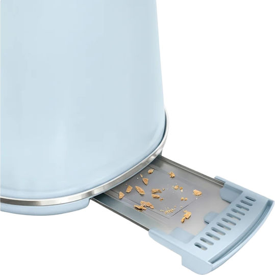Sweiss Toaster 2 Schlitze 1500W Blau