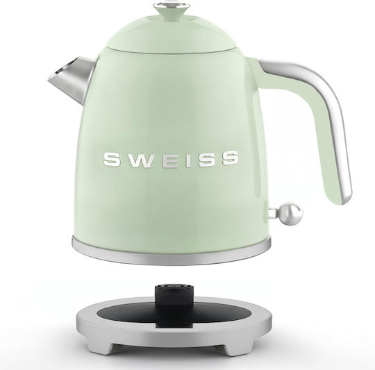 Sweiss Βραστήρας 1lt 1200W Πράσινος