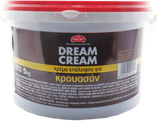 Oscar Dream Cream Soft Πραλινα Φουντουκιου 5kg Κρουασαν