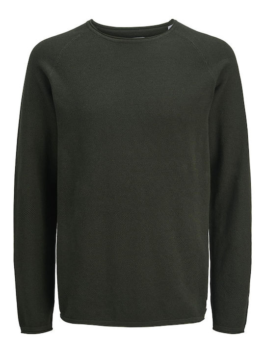 Long Sleeve Sweater Olive Green