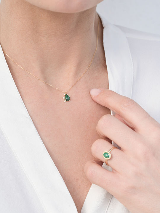Kritsimis Halskette aus 14K Gold