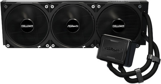 ASRock Challenger Pure 360 Water Cooling System AIO CPU With 3 Fans 120mm And RGB Lighting