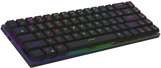 Aqirys Agena Wireless Gaming Mechanical Keyboard 65% with Gateron Red switches and RGB lighting (English US)