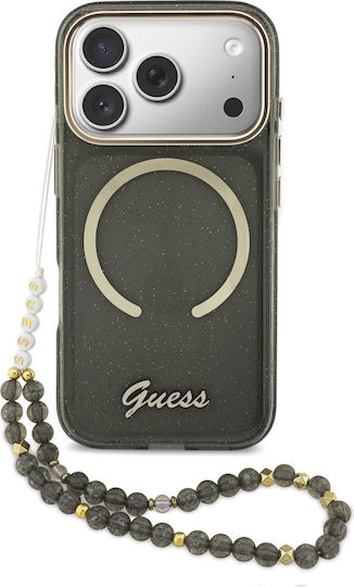 Guess Iml Umschlag Rückseite Kunststoff / Silikon Schwarz (iPhone 17 Pro)