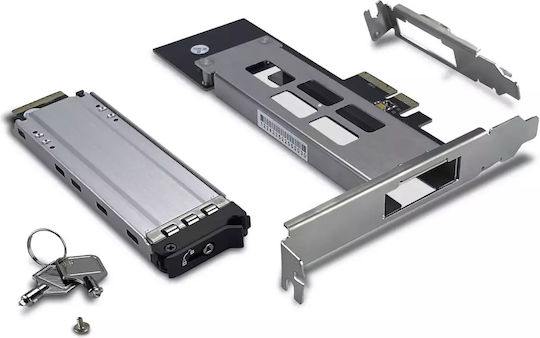Fantec Hard Drive Case M.2 SATA III NVME in Schwarz color