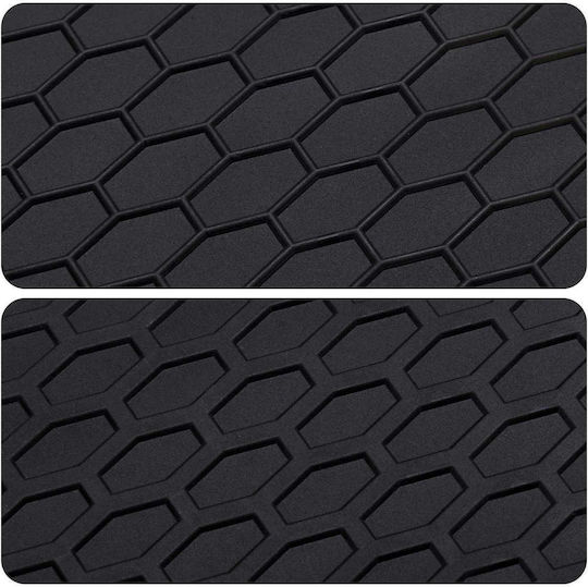 vidaXL Front Mats 2pcs for Mercedes-Benz Vito / Viano Black