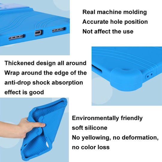 Kids Safe Case Holder Tcl Tab 11 2nd Gen Blue