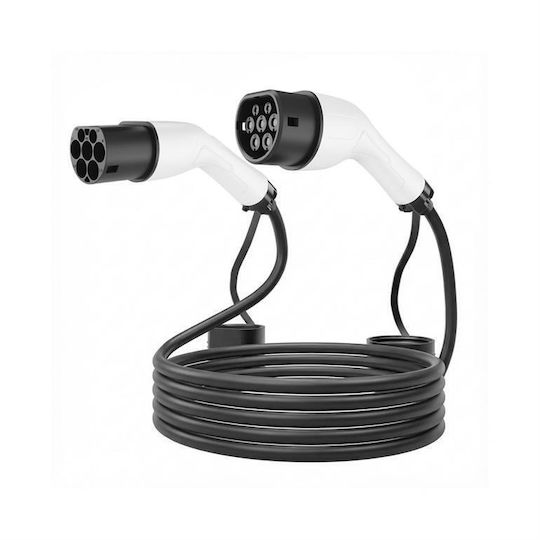 Energenie Charging Cable Type 2 16a 3-phase 11 Kw 4m Ev-t2mf-11kw-4m