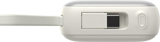 Joyroom JR-PBF27 Външна Батерия 10000mAh 22.5W с USB-C Изходен Порт Power Delivery Бяла