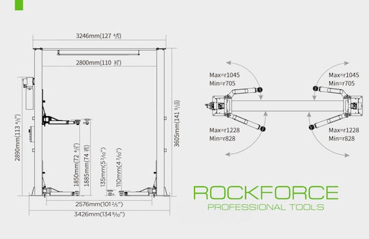 Rockforce Система за пренасяне / повдигане на товари