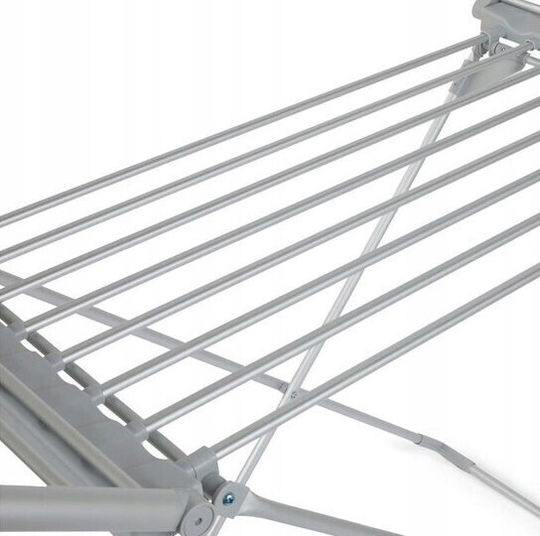 Pliere electric Suport de uscat rufe pardoseală din aluminiu 230W cu lungimea de uscare 12m