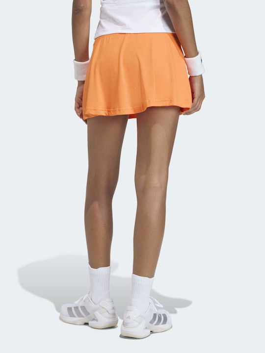 Adidas Club Climacool Women's Tennis Skirt Pure Orange