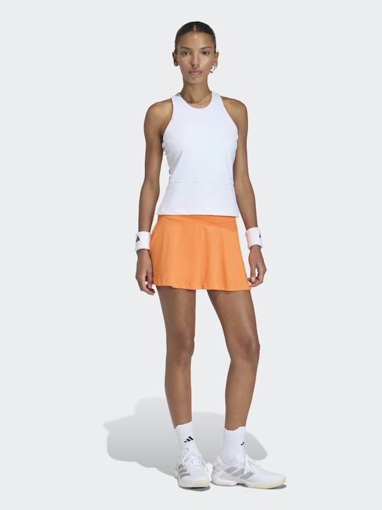 Adidas Club Climacool Дамска Тенис Пола Чиста Оранжева