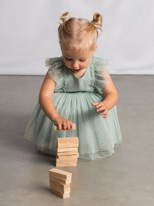 Mayoral Children's Dress Tulle Pink