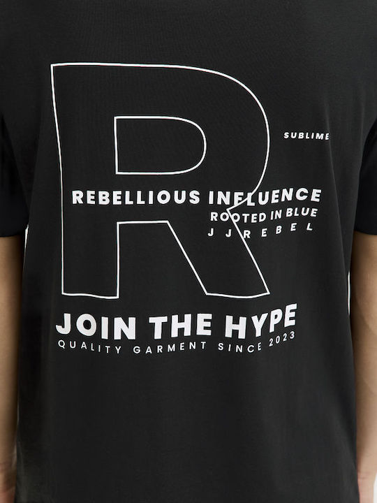 T-shirt Μαύρο