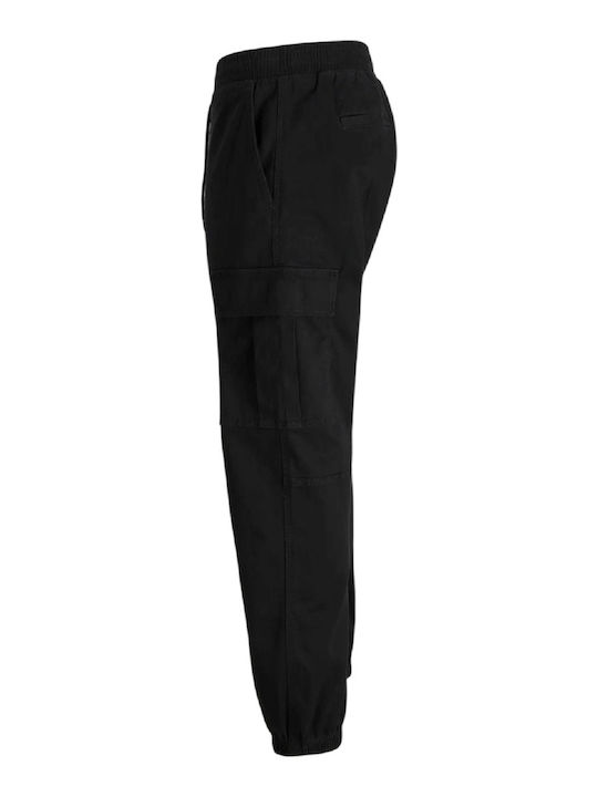 Pantaloni Elastic Black