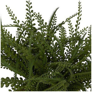 Künstliche Pflanzen Topfpflanze Korb aus Rattan 30x45cm