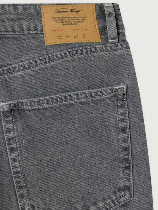 Γυναικείο Jean Παντελόνι σε Ίσια Γραμμή Grey