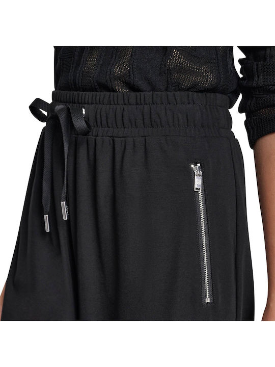 Women's Fabric Trousers Black