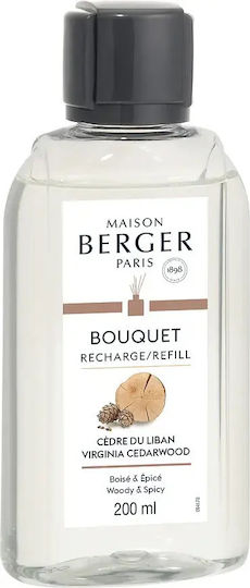 Maison Berger Paris Nachfüllflüssigkeit für Diffuser mit Duft Zedernholz 006037 200ml