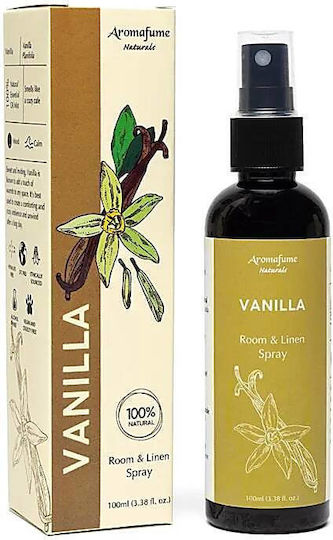 Vanilla Natural Room Linen & Pillow Spray Essential Oil Vanilla 100ml