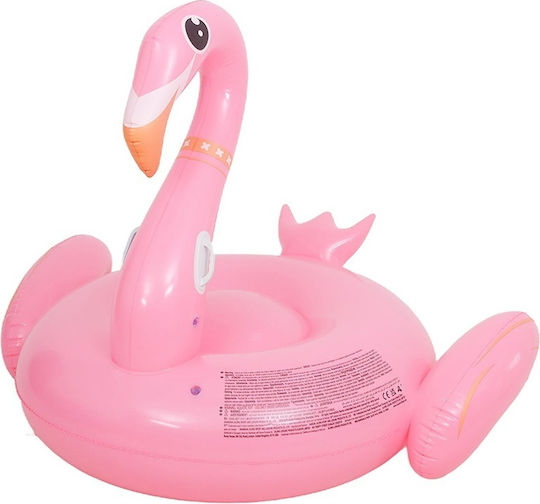 Flamingo Saltea Gonflabilă Ride On Pentru Plajă Flamingo Roz 155x115cm