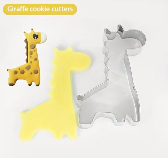 Cookie Cutter Stainless Steel Giraffe Shape