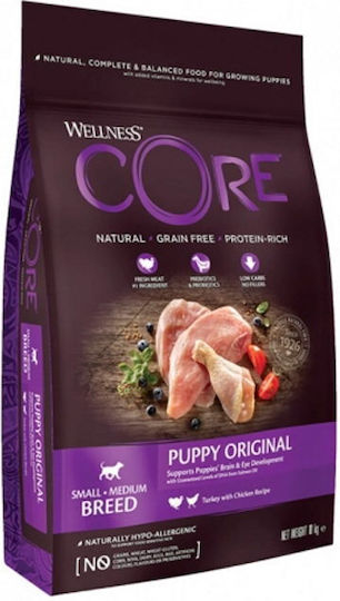 Wellness Breed 12kg Dry Food for Puppies with Turkey and Chicken