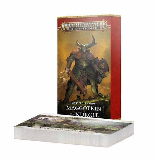 Warhammer Age Sigmar Warscroll Cards Maggotkin Nurgle English 83-59