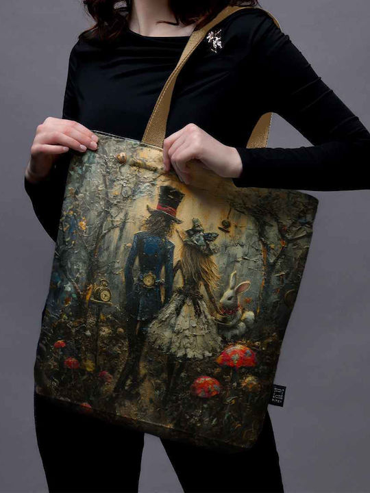 Pitex Einkaufstasche Schulter Velvet Tote Bag Alice