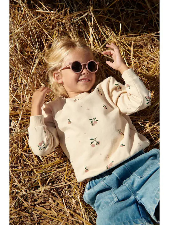 Ochelari De Soare Pentru Copii Rotunzi Cu Lentile Polarized Roz