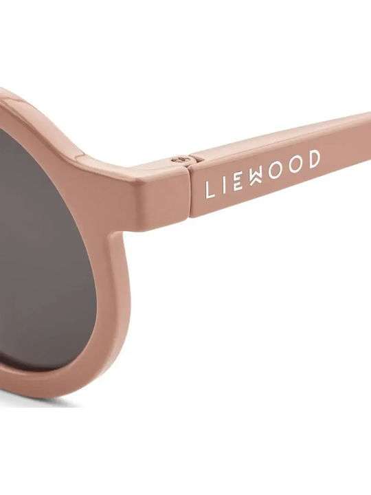 Ochelari De Soare Pentru Copii Rotunzi Cu Lentile Polarized Roz