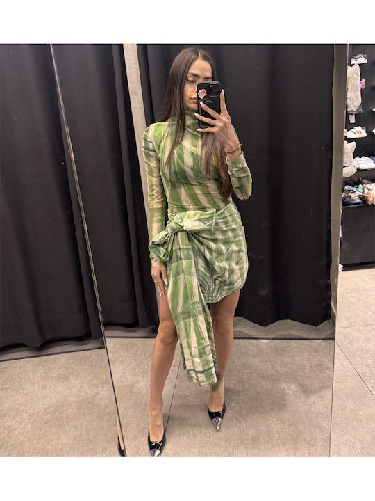 Mini Φούστα Φάκελος Milk White, Green