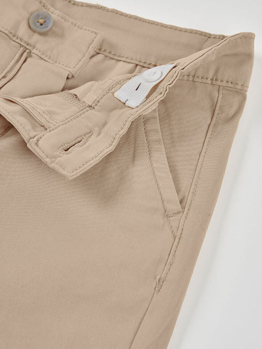 Kids Trousers Chino Fabric Sand