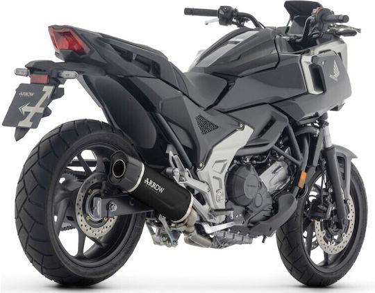 Arrow Exhaust Aluminium Dark Indy Race Evo Carbon End Cap Honda Nc 750 X '25 71997akn.alum Dark
