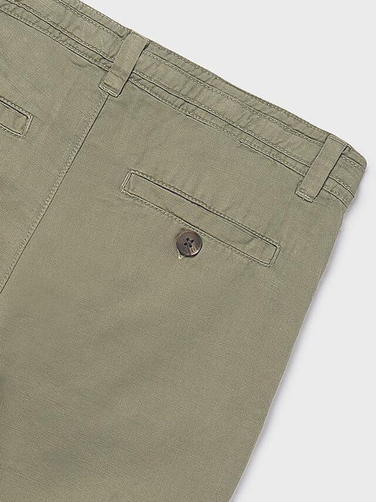 Pantalon Pentru Copii Chino Din In Verde