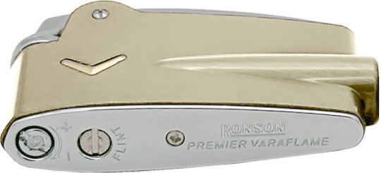 Ronson Premier Feuerzeug in Goldfarbe