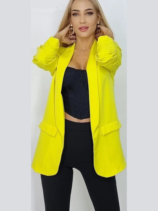 Γυναικείο Σακάκι Yellow