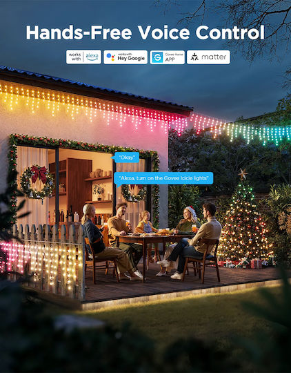 Λαμπάκια LED 10μ. RGBIC σε Σειρά