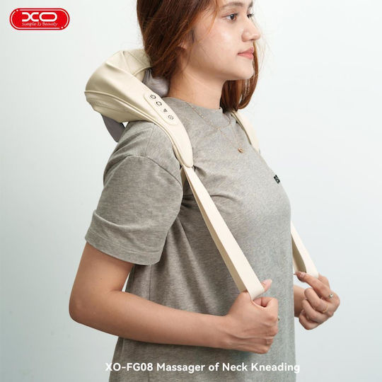 XO Massage Device for the Neck Beige
