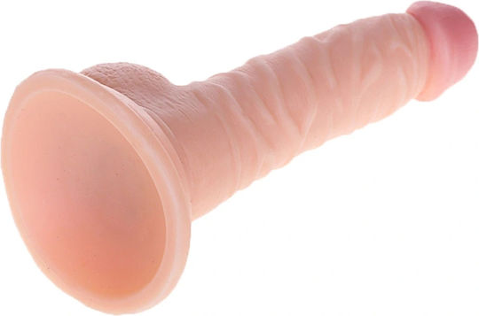 Ρεαλιστικό Dildo με Βεντούζα Flesh