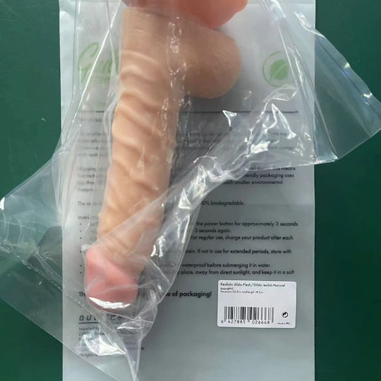 Ρεαλιστικό Dildo με Βεντούζα Flesh